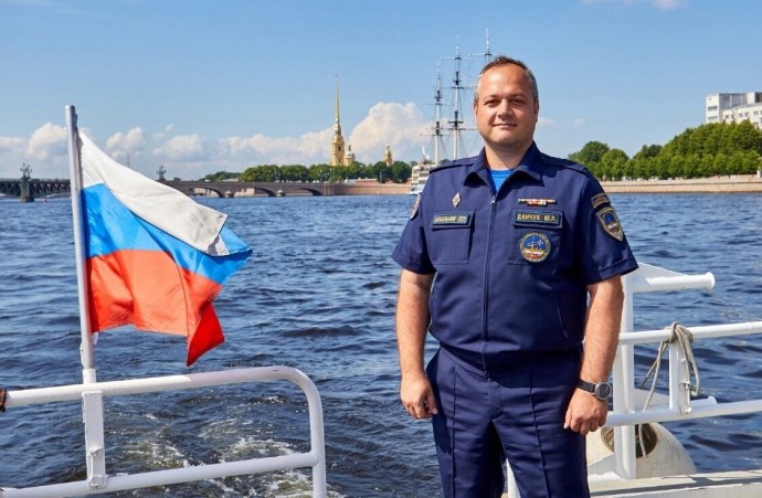 Владимир Путин наградил начальника поисково-спасательной службы Петербурга Юрия Данчука
