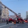 Торговый центр загорелся в Ростове-на-Дону на площади 300 «квадратов»