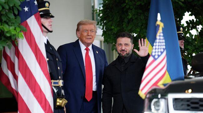 На Украине рассказали, что подарили друг-другу Трамп и Зеленский