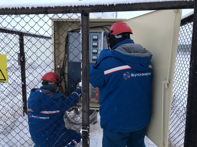 Электроснабжение в микрорайоне Марха Якутска полностью восстановлено