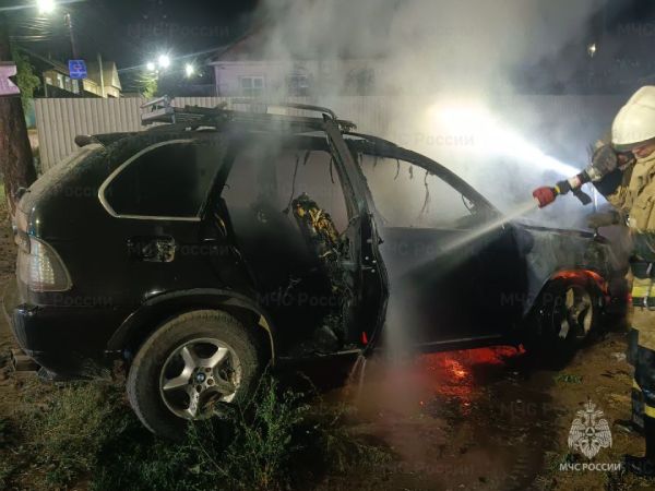 В Бурятии за три дня сгорели два автомобиля