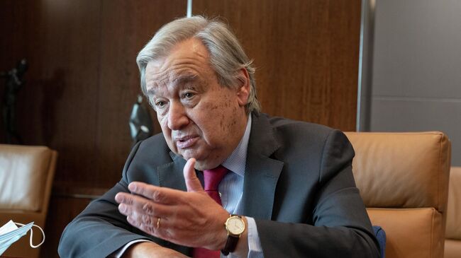 Гутерреш прокомментировал мирный план США по Украине Гутерреш прокомментировал мирный план США по Украине