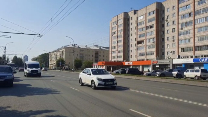 Загруженность дорог в Кирове 12 августа — три балла