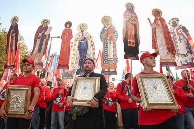 В Москве назвали число участников крестного хода