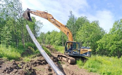 В Охе обновили почти 2 километра сетей водоснабжения