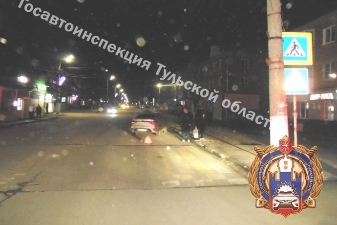 В Донском водитель "Киа Рио" сбил женщину на переходе