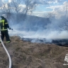 В Белгородской области произошло 12 ландшафтных пожаров