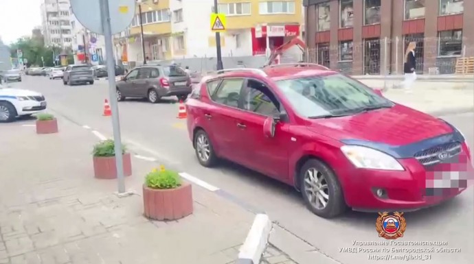 В Белгороде мужчину сбили на пешеходном переходе
