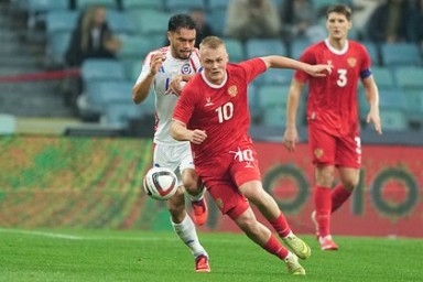 Сборная России по футболу проиграла Чили