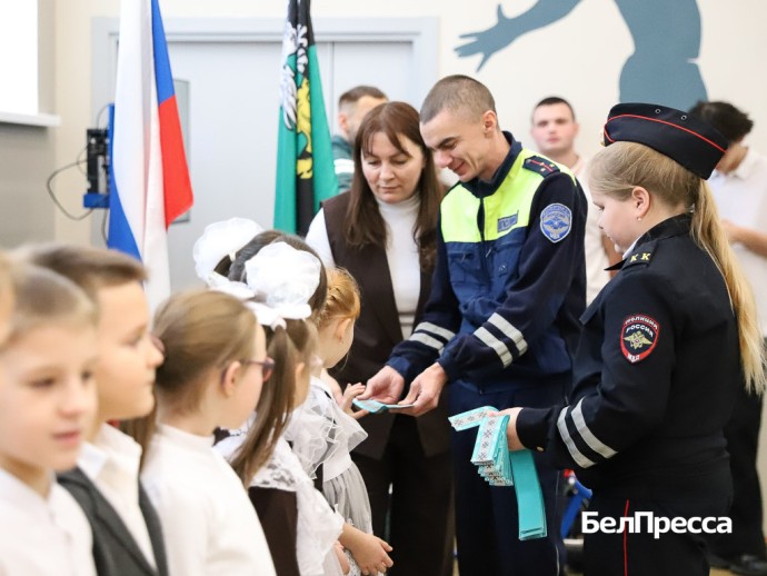 В Новосадовской школе провели познавательный квест по правилам дорожного движения