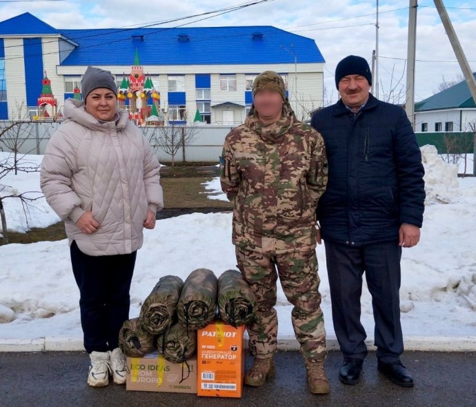 В Башкирии на СВО проводили разведчика с позывным «Касим»