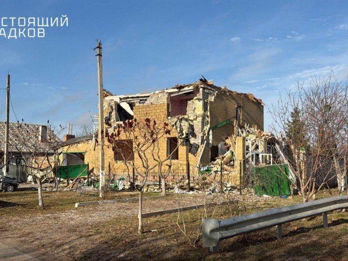 В Масловой Пристани снесут дом, пострадавший при обстреле ВСУ