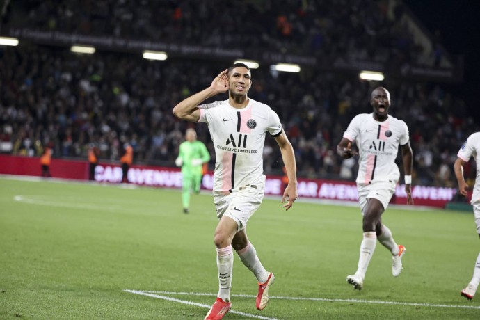 Дубль Хакими помог «ПСЖ» разгромить «Брест» Дубль Хакими помог «ПСЖ» разгромить «Брест»