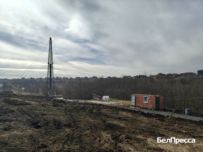В Белгородском районе приступили к бурению водозаборных скважин