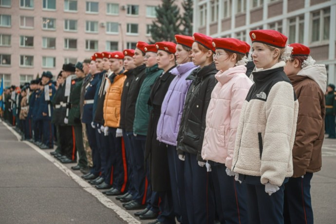 Открытие X Всероссийского конкурса социальных проектов «Формирование патриотизма в кадетских корпусах»