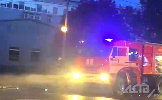 Сообщение о горящем автобусе поступило в оперативные службы Южно-Сахалинска Сообщение о горящем автобусе поступило в оперативные службы Южно-Сахалинска