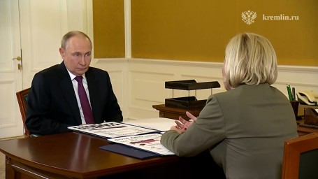 Владимир Путин провёл рабочую встречу с министром культуры Ольгой Любимовой