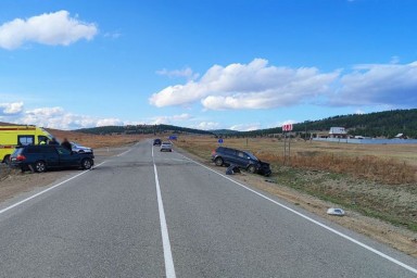 В Бурятии 5-летняя девочка пострадала в ДТП