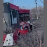 В Туле поезд столкнулся с пассажирским автобусом