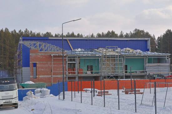 Строительство ФОКа в Алзамае планируют завершить до конца года