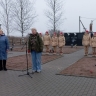 На воинском захоронении в Чудовском округе провели митинг