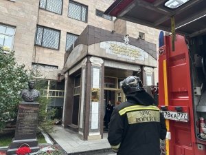 В Московской академии Следственного комитета им. А.Я. Сухарева прошли пожарно-тактические учения