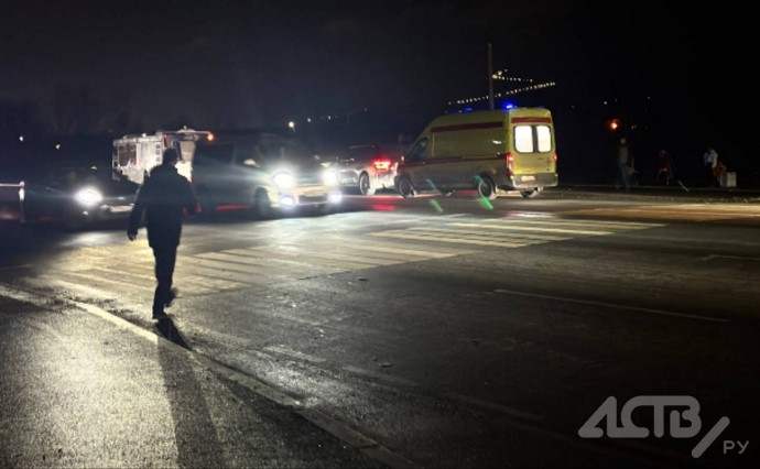 В районе Хомутово пешеход попал под колеса авто