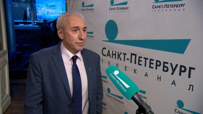 Михаил Берман поздравил телеканал «Санкт-Петербург» с 15-летием