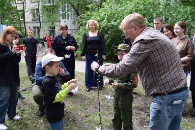 В Московском районе прошла акция «Живая память»