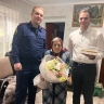 Сотрудники СКР на Ставрополье поздравили с 102-летием ветерана Великой Отечественной войны