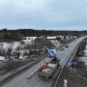 В Кировской области из-за ремонта перекрыли часть моста через реку Полой