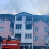 В многоквартирном доме в Нюрбе произошел пожар