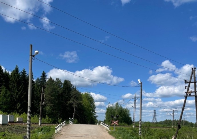 В ночь с 31 марта на 1 апреля будет перекрыт переезд у деревни Мокрецы