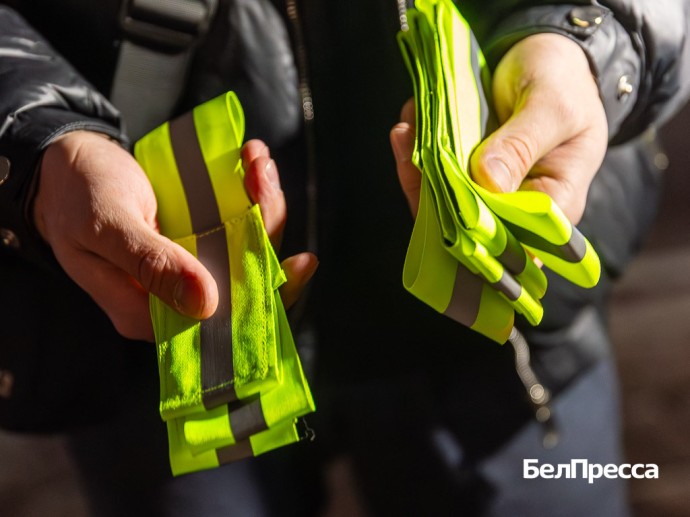 Губернатор сообщил о закупке для белгородцев ещё 60 тысяч светоотражающих повязок Губернатор сообщил о закупке для белгородцев ещё 60 тысяч светоотражающих повязок