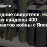 Последние свидетели. На Шумшу найдены 400 артефактов войны с Японией