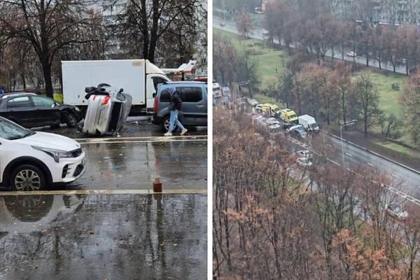 Три человека пострадали в ДТП на юге Москвы