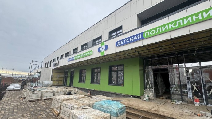 В Башкирии проверили ход строительства двух поликлиник