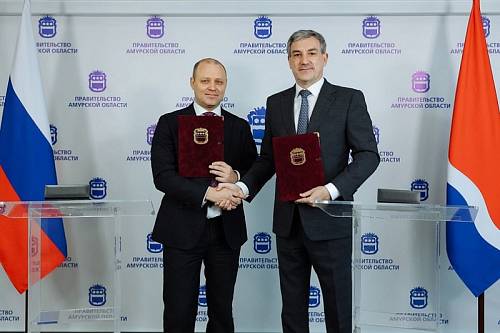 Амурская область подписала соглашение о сотрудничестве с Центром «Воин» Амурская область подписала соглашение о сотрудничестве с Центром «Воин»
