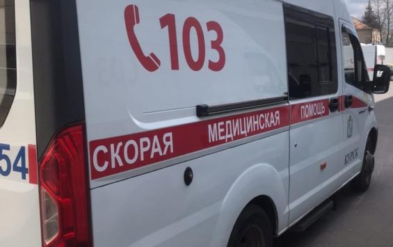 В Курске при ДТП с автобусом пострадал водитель скутера
