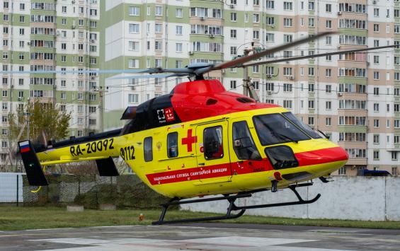 В Курской области вертолёт санавиации «Ансат» выполнил 137 вылетов и помог 155 пациентам в 2025 году