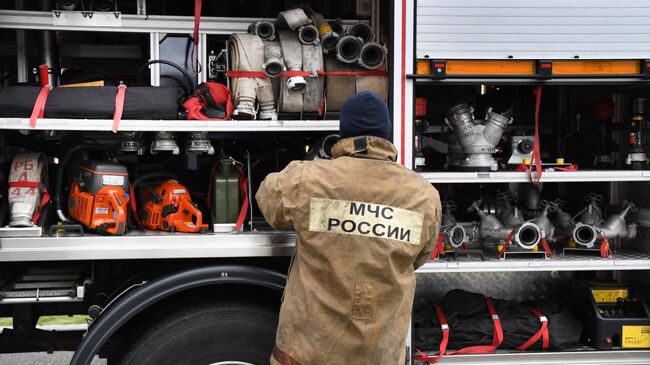 При пожаре в приморском Лесозаводске пострадали два человека