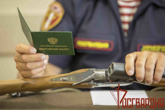 Росгвардия изъяла более 20 единиц оружия в Тульской области за неделю