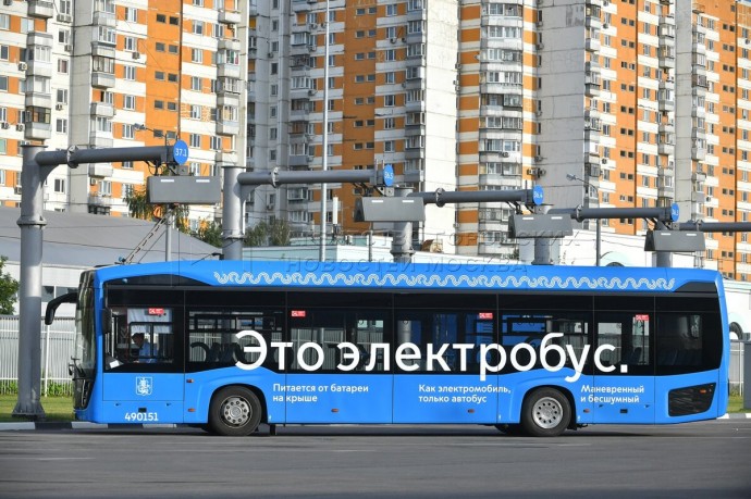 Более 90 электробусов вышли на 14 маршрутов в девяти районах Москвы в декабре – феврале