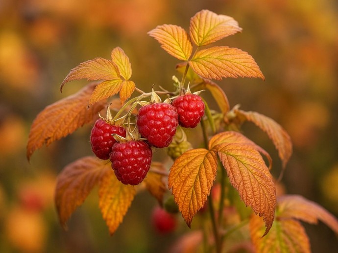 Зимняя посадка малины укрепляет корневую систему и ускоряет развитие — Actualno