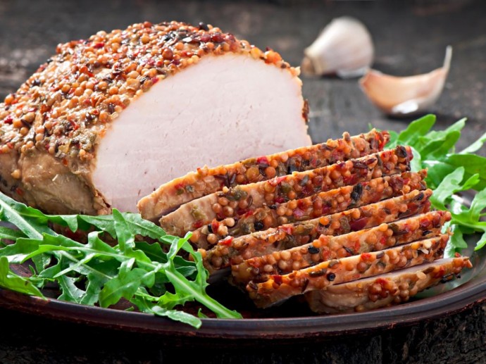 Как запечь свиной карбонад с яблоками и горчицей: рекомендации кулинаров