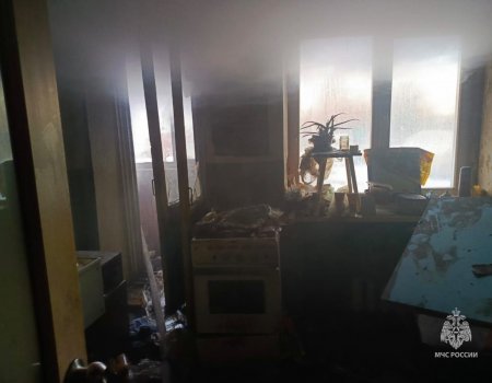 В Башкирии при пожаре в квартире погибла пенсионерка