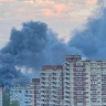 Пожар произошёл на территории мясокомбината в подмосковном Раменском