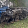 В Белгородской области водитель КамАЗа вылетел в кювет и погиб