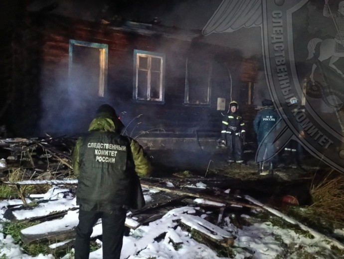 Мужчина погиб во время пожара в Костромской области Мужчина погиб во время пожара в Костромской области