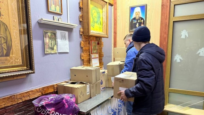 В Уфе в канун Вербного воскресенья закупили продукты для нуждающихся